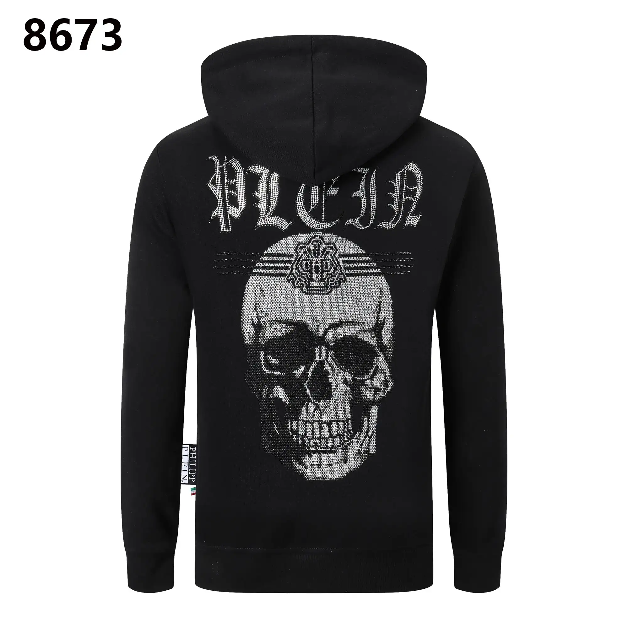 Philipp Plein Skull Graphic Hoodie [10 styles] 3