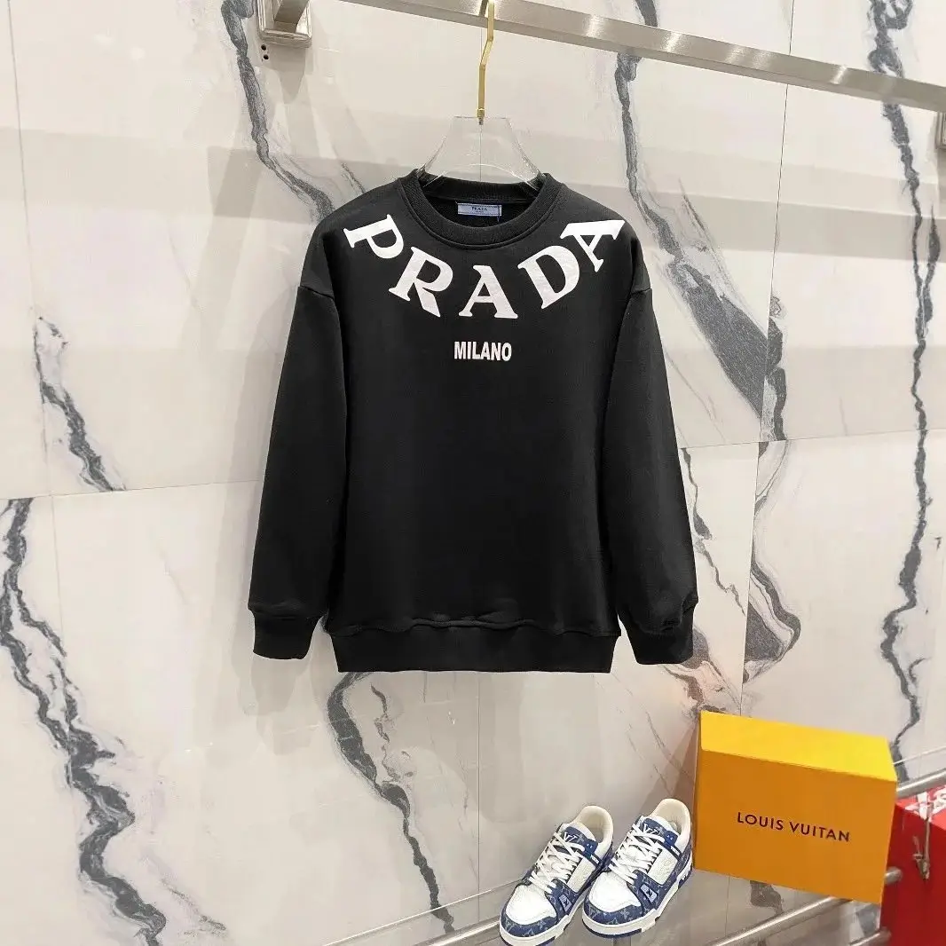 Prada Logo Sweatshirts [Multiple Styles & Colors] 3