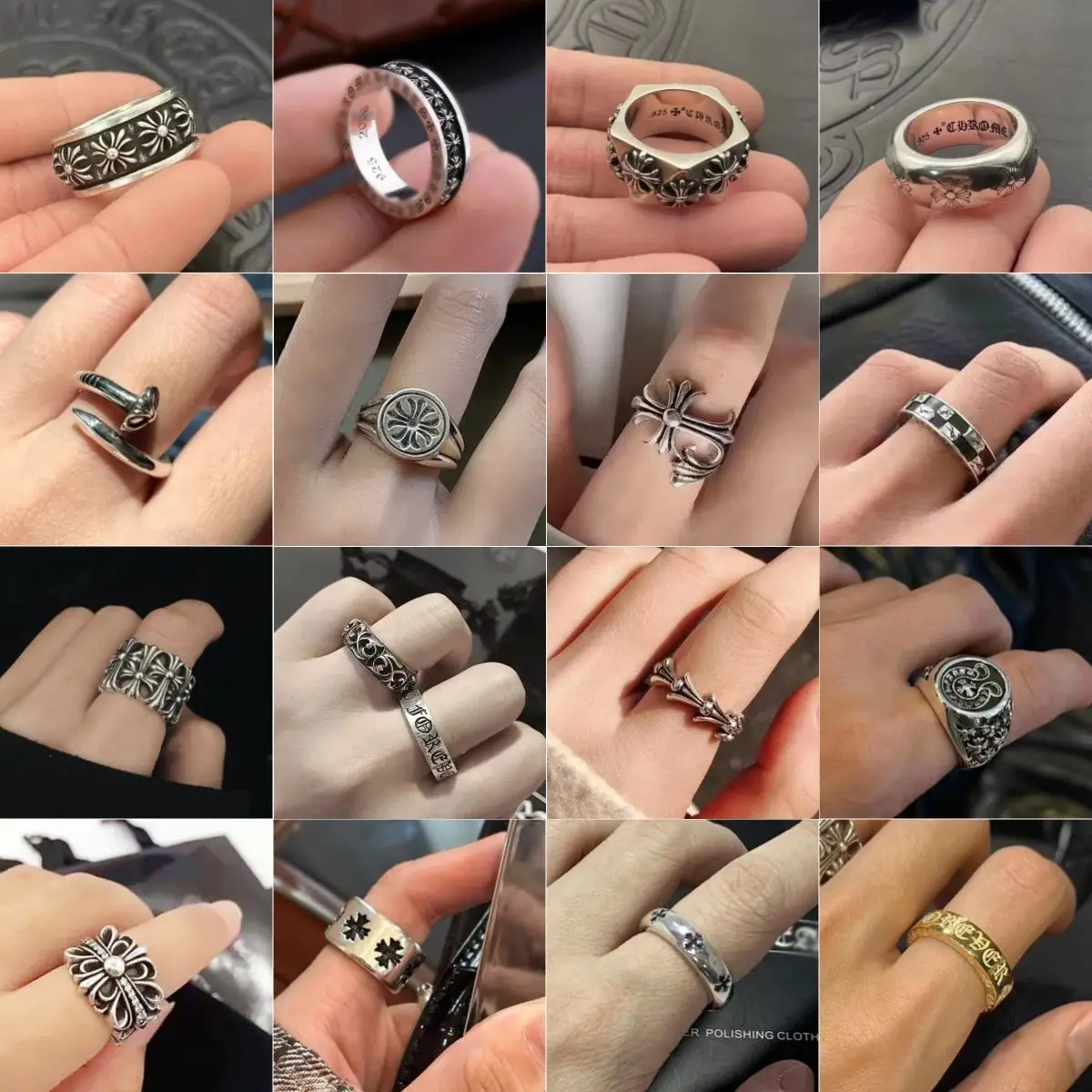 Chrome Hearts Ring [31 styles]
